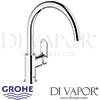 Grohe Bauloop Single-Lever Kitchen Sink Mixer Tap Spare Parts